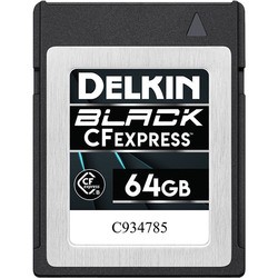 Карта памяти Delkin Devices BLACK CFexpress Type B 64Gb