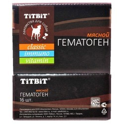 Корм для собак TiTBiT Meat Hematogen Immuno 0.5 kg