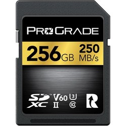 Карта памяти ProGrade Digital SDXC UHS-II V60 250R 256Gb