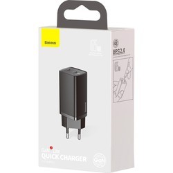 Зарядное устройство BASEUS GaN2 Lite Quick Charger 2xC 65W