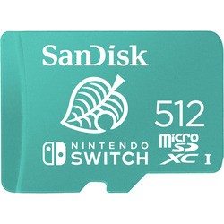 Карта памяти SanDisk microSDXC Memory Card For Nintendo Switch 512Gb