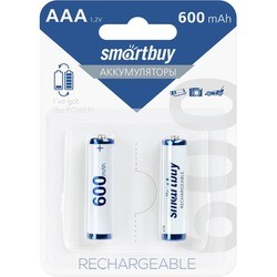Аккумулятор / батарейка SmartBuy 2xAAA 600 mAh