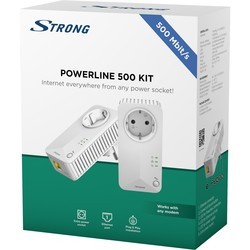 Powerline адаптер Strong Powerline 500 Duo