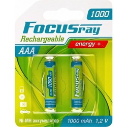 Аккумулятор / батарейка FOCUSray 2xAAA 1000 mAh
