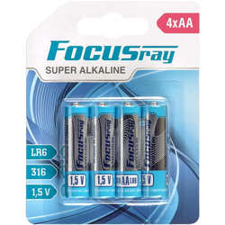 Аккумулятор / батарейка FOCUSray Super Alkaline 4xAA