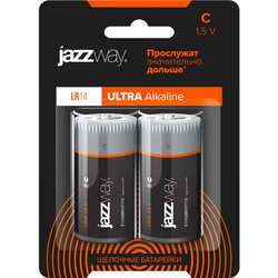 Аккумулятор / батарейка Jazzway Ultra Alkaline 2xC