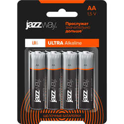 Аккумулятор / батарейка Jazzway Ultra Alkaline 4xAA