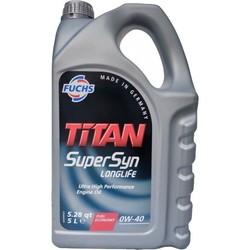 Моторное масло Fuchs Titan Supersyn Longlife 0W-40 5L