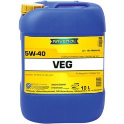 Моторное масло Ravenol VEG 5W-40 10L
