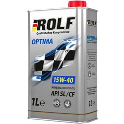 Моторное масло Rolf Optima 15W-40 SL/CF 1L