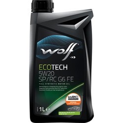 Моторное масло WOLF Ecotech 5W-20 SP/RC G6 FE 1L