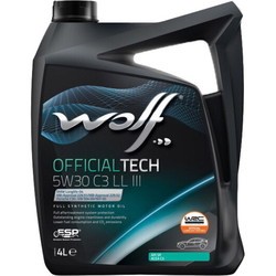 Моторное масло WOLF Officialtech 5W-30 C3 LL-III 4L