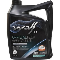 Моторное масло WOLF Officialtech 5W-30 C3 LL-III 5L