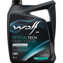 Моторное масло WOLF Officialtech 5W-30 C2 Extra 5L