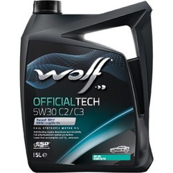 Моторное масло WOLF Officialtech 5W-30 C2/C3 5L