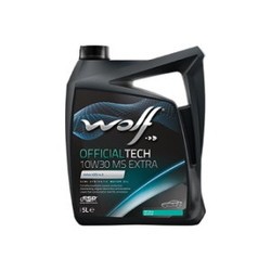 Моторное масло WOLF Officialtech 10W-30 MS Extra 5L