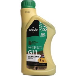 Охлаждающая жидкость Brexol Antifreeze G11 Green 1L