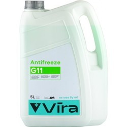Охлаждающая жидкость VIRA Antifreeze G11 Green 5L