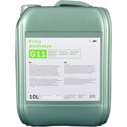 Охлаждающая жидкость VIRA Antifreeze G11 Green 10L