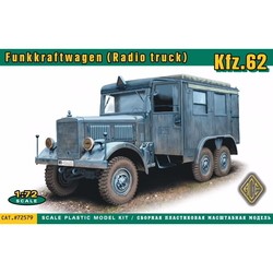 Сборная модель Ace Funkkraftwagen Radio Truck Kfz.62 (1:72)
