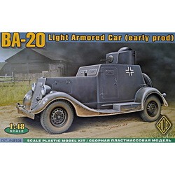 Сборная модель Ace BA-20 Light Armored Car (early prod) (1:48)