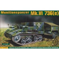 Сборная модель Ace Munitionspanzer Mk.VI 736(e) (1:72)