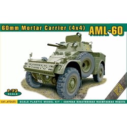 Сборная модель Ace 60mm Mortar Carrier (4x4) AML-60 (1:72)