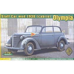 Сборная модель Ace Staff Car mod.1938 (Cabrio) Olympia (1:72)