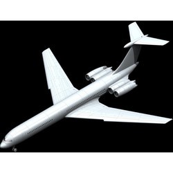 Сборная модель ICM Il-62M (1:144)