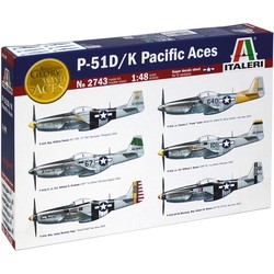 Сборная модель ITALERI P-51 D/K Pacific Aces (1:48)