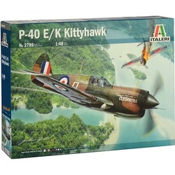 Сборная модель ITALERI P-40 E/K Kittyhawk (1:48)
