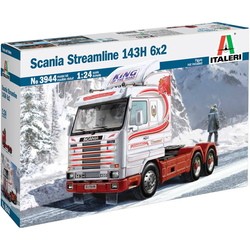 Сборная модель ITALERI Scania Streamline 143H 6x2 (1:24)