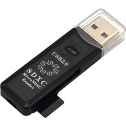 Картридер / USB-хаб 5bites RE2-100