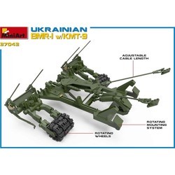 Сборная модель MiniArt Ukrainian BMR-I w/ KMT-9 (1:35)