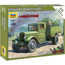 Сборная модель Zvezda Soviet Military 3-Ton Truck (1:100)
