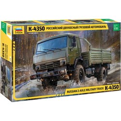 Сборная модель Zvezda Russian 2-Axle Military Truck K-4350 (1:35)