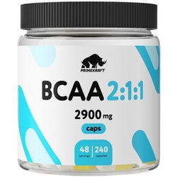 Аминокислоты Prime Kraft BCAA 2-1-1 2900 mg 240 cap