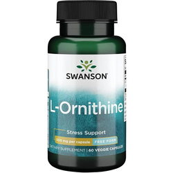 Аминокислоты Swanson L-Ornithine 500 mg