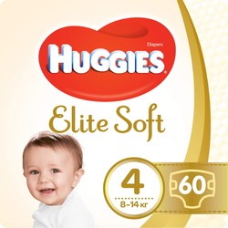 Подгузники Huggies Elite Soft 4 / 60 pcs