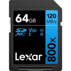Карта памяти Lexar Professional 800x SDXC