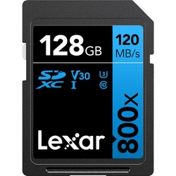 Карта памяти Lexar Professional 800x SDXC 128Gb