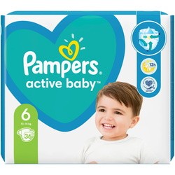 Подгузники Pampers Active Baby 6 / 36 pcs
