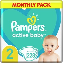 Подгузники Pampers Active Baby 2 / 228 pcs