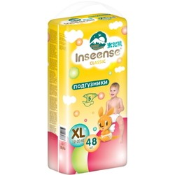 Подгузники Inseense Classic Diapers XL / 48 pcs