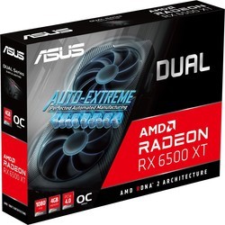 Видеокарты Asus Radeon RX 6500 XT DUAL OC