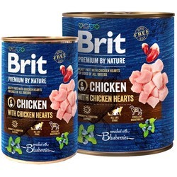 Корм для собак Brit Premium Chicken with Hearts 0.8 kg