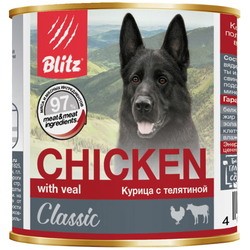 Корм для собак Blitz Classic Chicken/Veal 0.4 kg