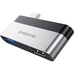 Картридер / USB-хаб Borofone DH2