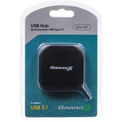 Картридеры и USB-хабы Grand-X GH-417
