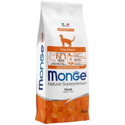 Корм для кошек Monge Speciality Line Monoprotein Sterilised Duck 10 kg